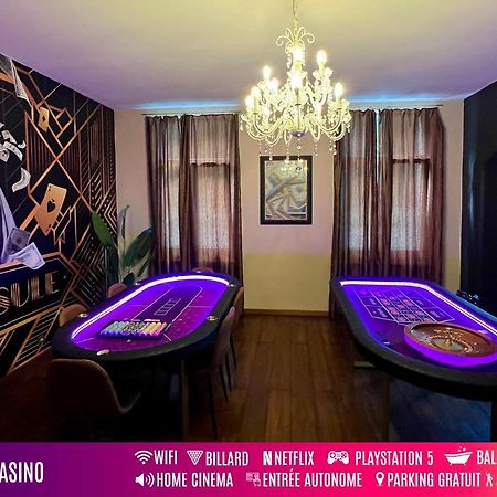 Apartament Capsule Casino - Jacuzzi - Billard - Netflix - Console & Jeux Mons Zewnętrze zdjęcie